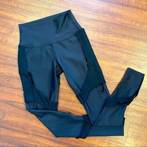 Alo High waisted cut-out mesh legging